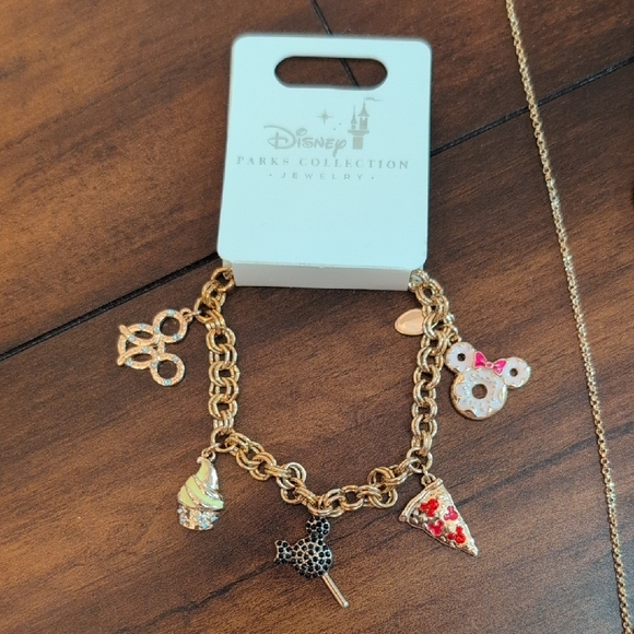 Disney Parks Snack Jewelry Set with Necklace, Bracelet, and Earrings - Picture 3 of 4